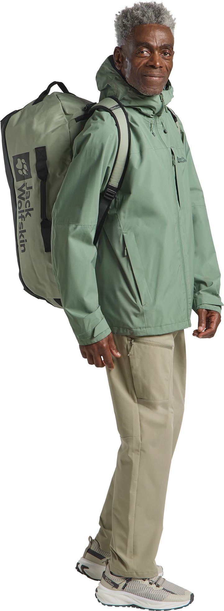 Jack Wolfskin Men's Tempest 2L Jacket Eucalyptus Jack Wolfskin