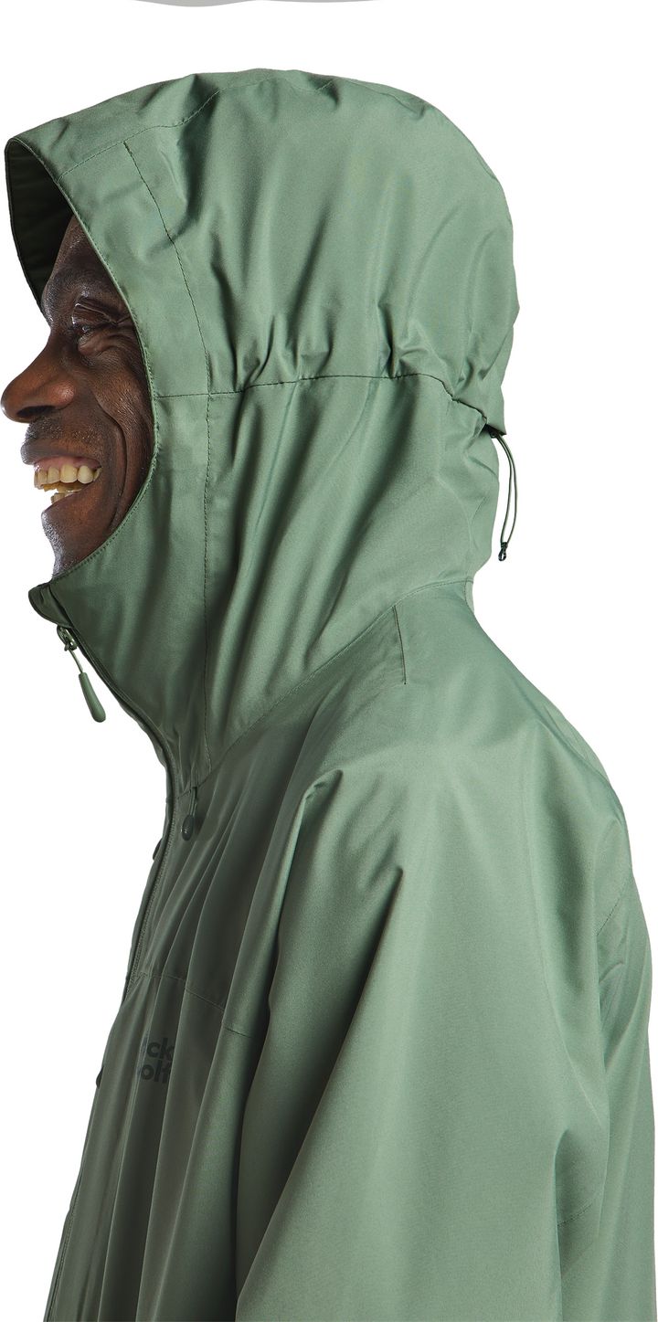 Jack Wolfskin Men's Tempest 2L Jacket Eucalyptus Jack Wolfskin