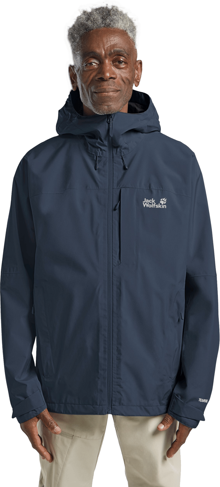 Jack Wolfskin Men's Tempest 2L Jacket Midnight Sky Jack Wolfskin