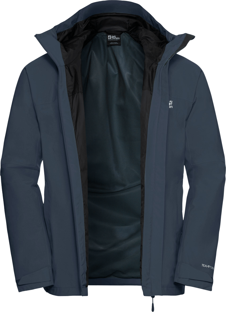 Jack Wolfskin Men's Tempest 2L Jacket Midnight Sky Jack Wolfskin