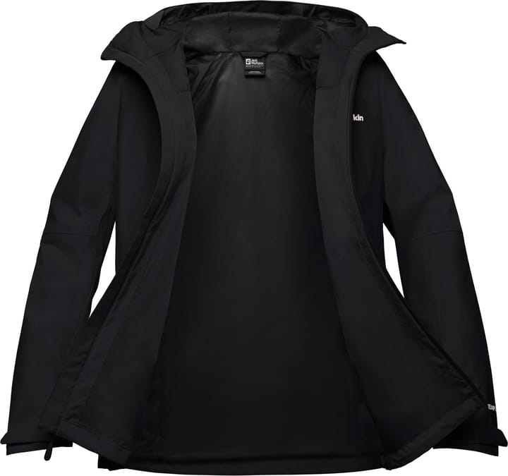 Jack Wolfskin Women's Tempest 2L Jacket Black Jack Wolfskin