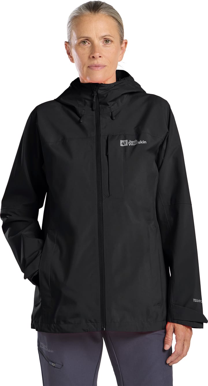 Jack Wolfskin Women's Tempest 2L Jacket Black Jack Wolfskin