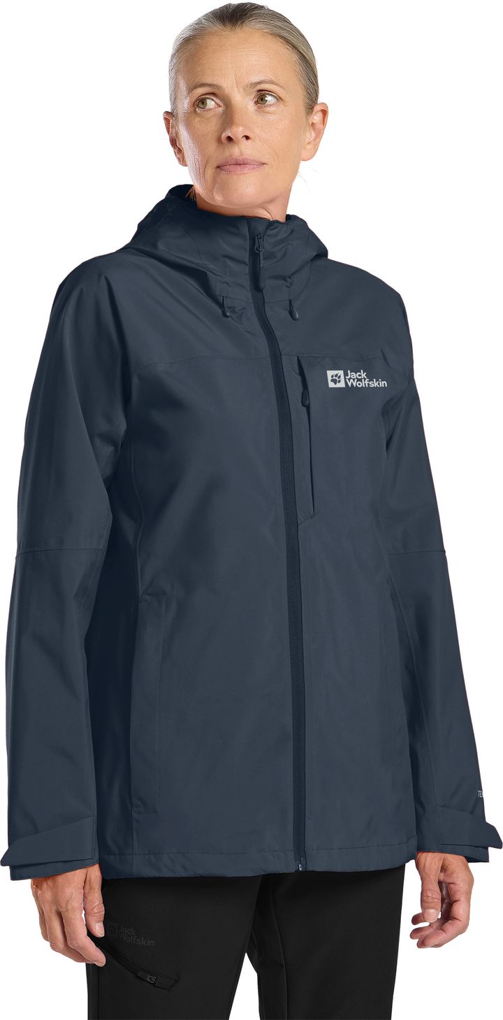 Jack Wolfskin Women's Tempest 2L Jacket Midnight Sky Jack Wolfskin