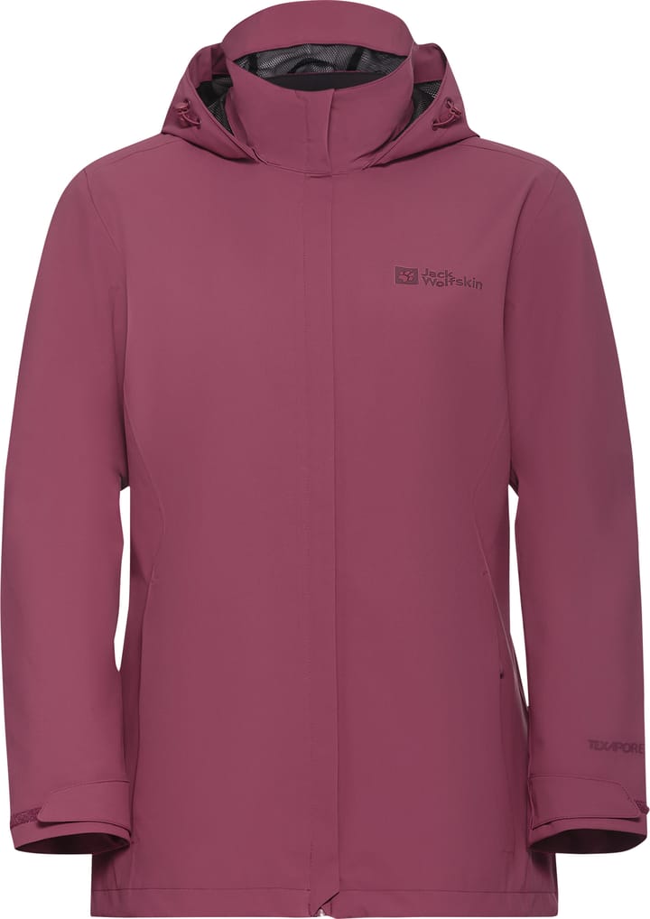 Jack Wolfskin Women's Trailtime 2l Jacket Raisin Jack Wolfskin Jack Wolfskin Women's Trailtime 2l Jacket Raisin Jack Wolfskin