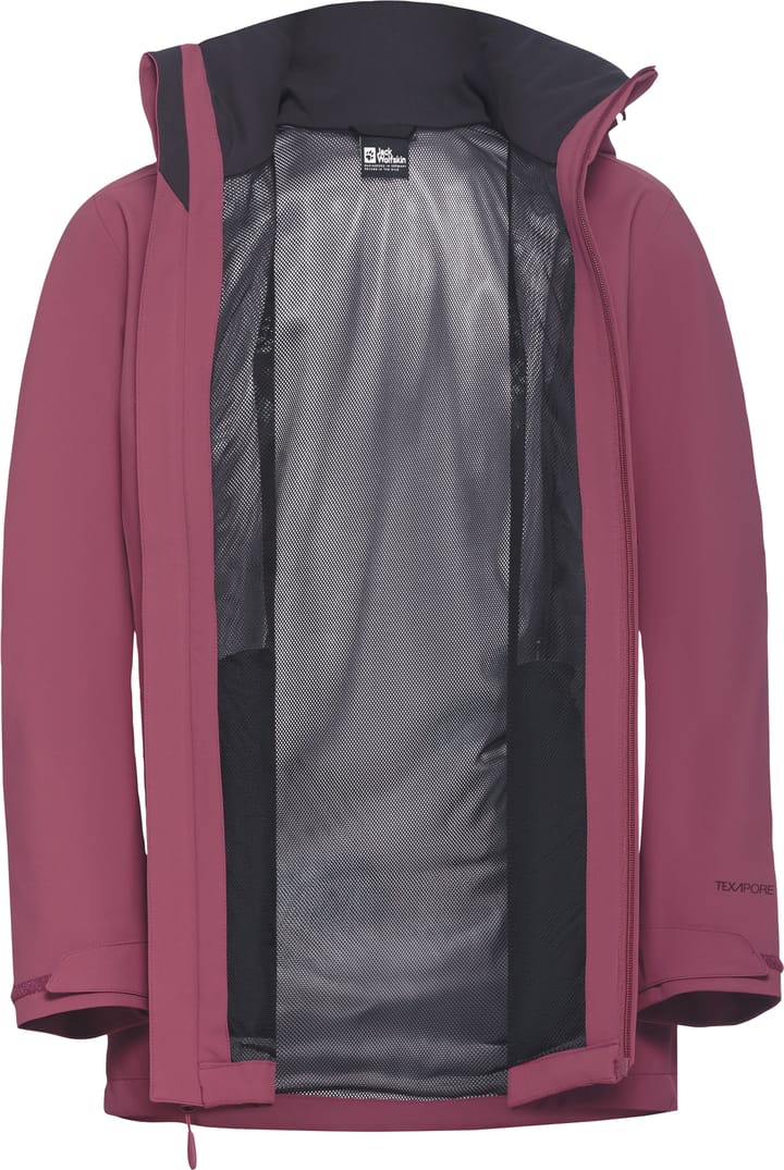 Jack Wolfskin Women's Trailtime 2l Jacket Raisin Jack Wolfskin