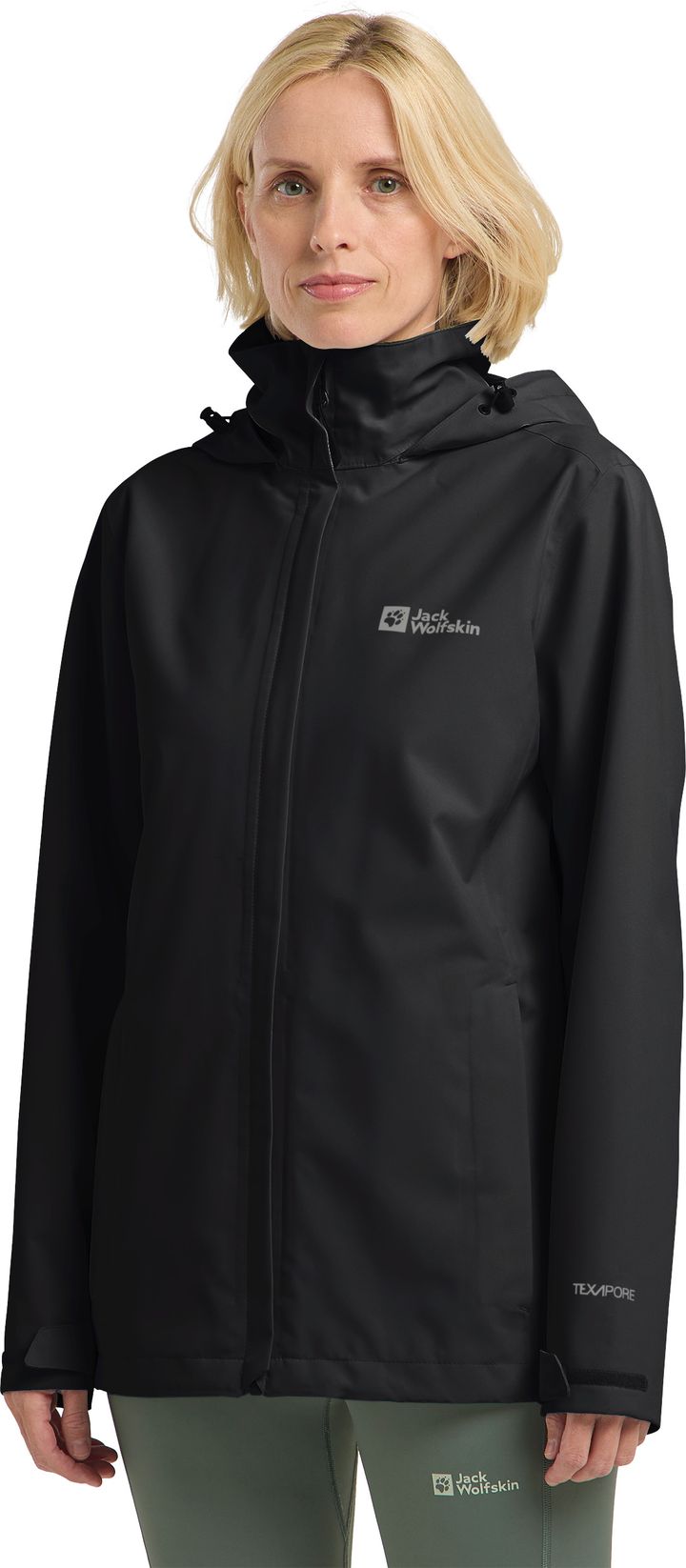 Jack Wolfskin Women's Trailtime 2L Jacket Black Jack Wolfskin