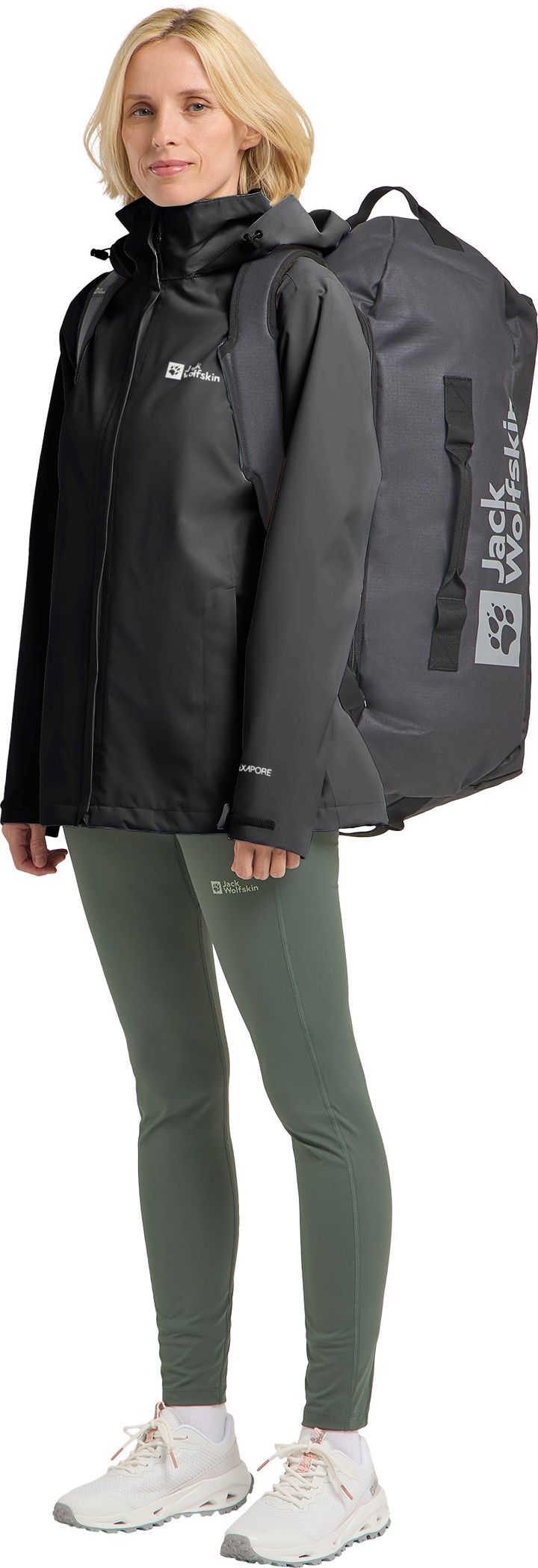 Jack Wolfskin Women's Trailtime 2L Jacket Black Jack Wolfskin
