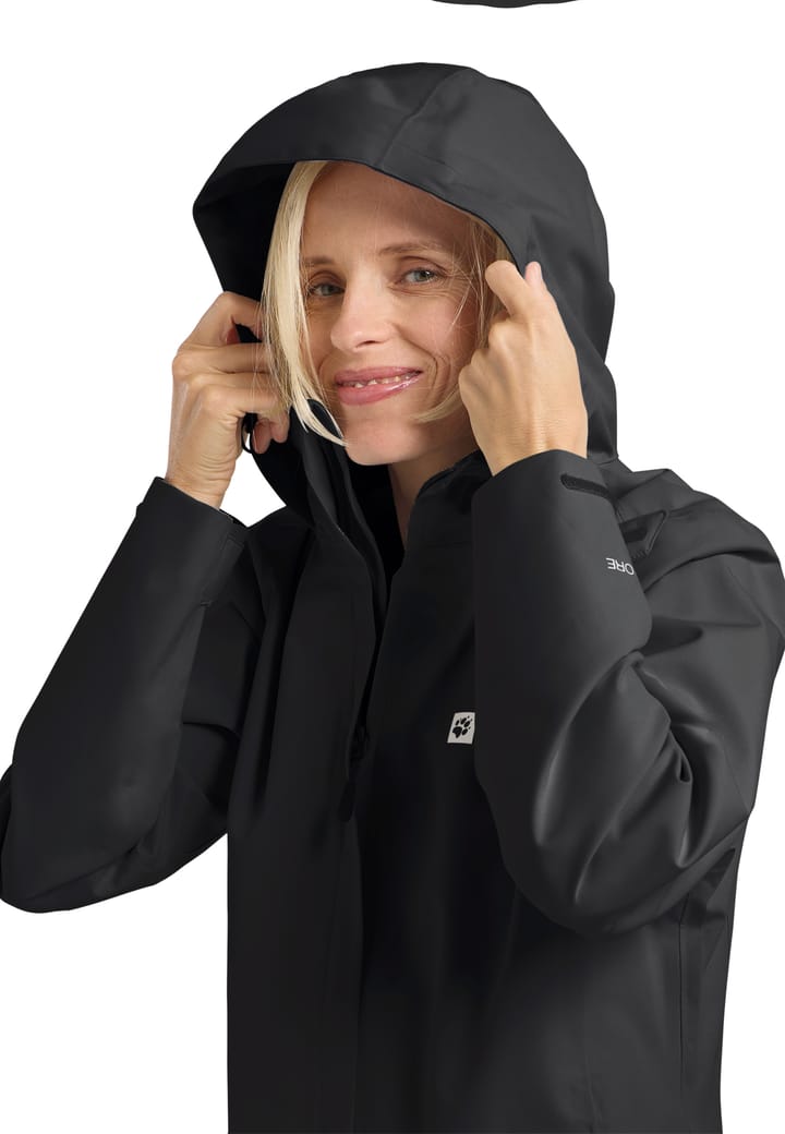 Jack Wolfskin Women's Trailtime 2L Jacket Black Jack Wolfskin