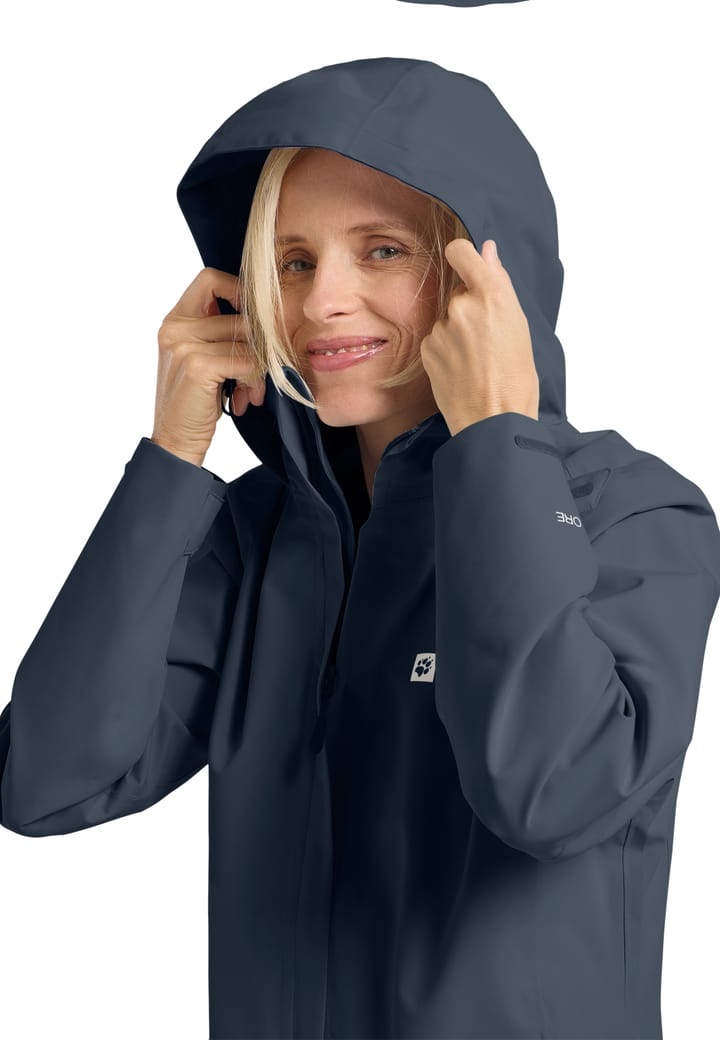 Jack Wolfskin Women's Trailtime 2L Jacket Midnight Sky Jack Wolfskin
