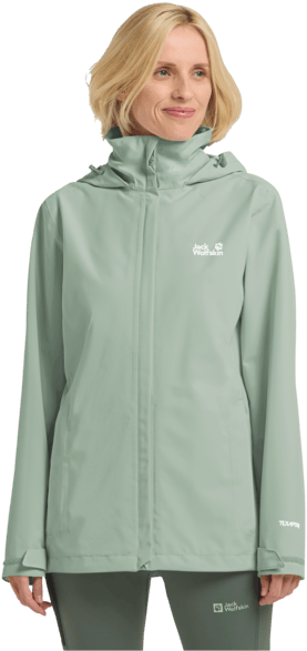 Jack Wolfskin Women's Trailtime 2L Jacket Green Zinnia Jack Wolfskin