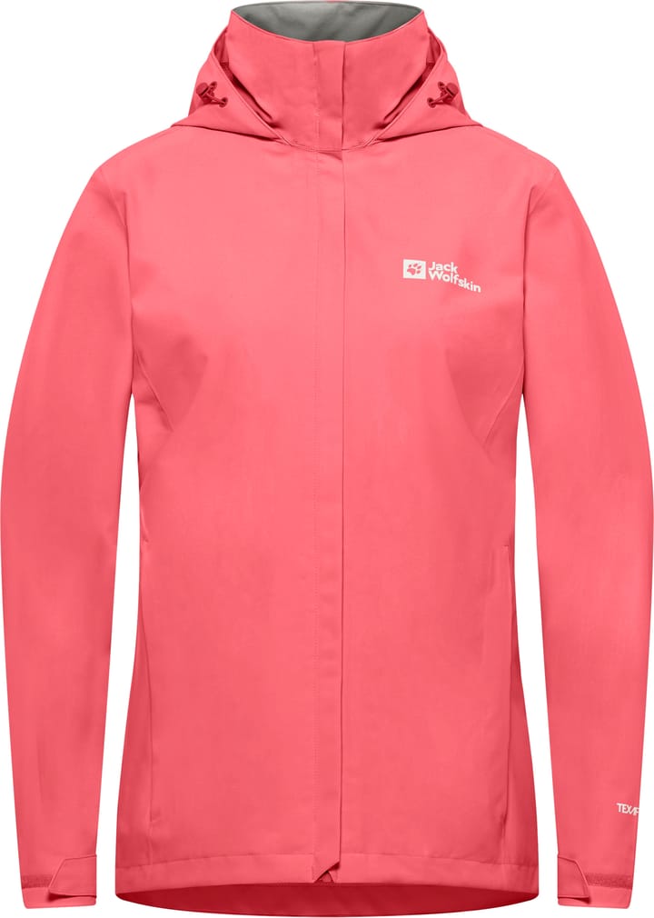 Jack Wolfskin Women's Trailtime 2L Jacket Sunset Coral Jack Wolfskin