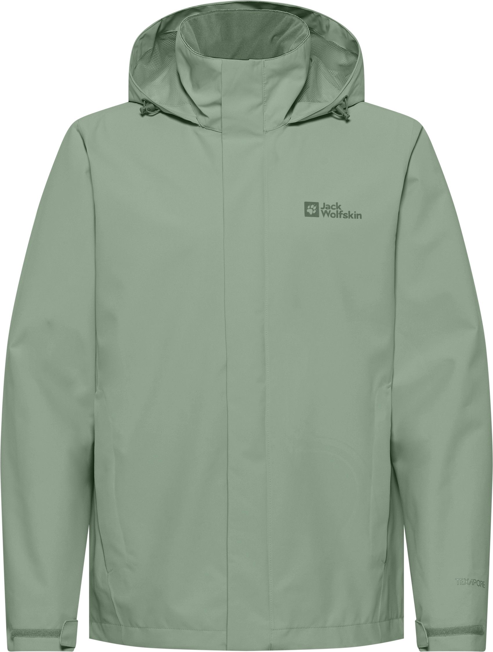 Jack Wolfskin Men's Trailtime 2L Jacket Eucalyptus