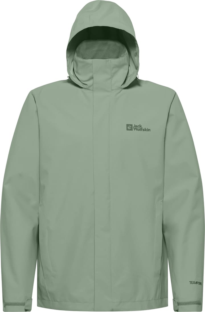 Jack Wolfskin Men's Trailtime 2L Jacket Eucalyptus Jack Wolfskin Jack Wolfskin Men's Trailtime 2L Jacket Eucalyptus Jack Wolfskin