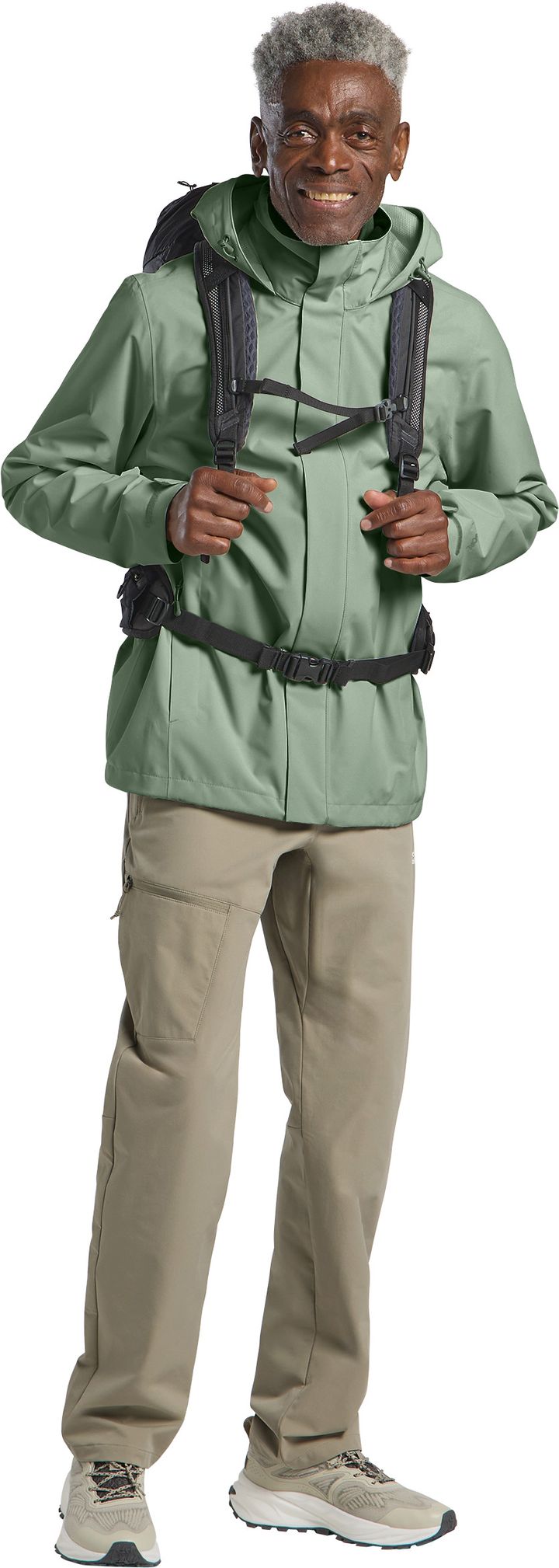 Jack Wolfskin Men's Trailtime 2L Jacket Eucalyptus Jack Wolfskin Jack Wolfskin Men's Trailtime 2L Jacket Eucalyptus Jack Wolfskin