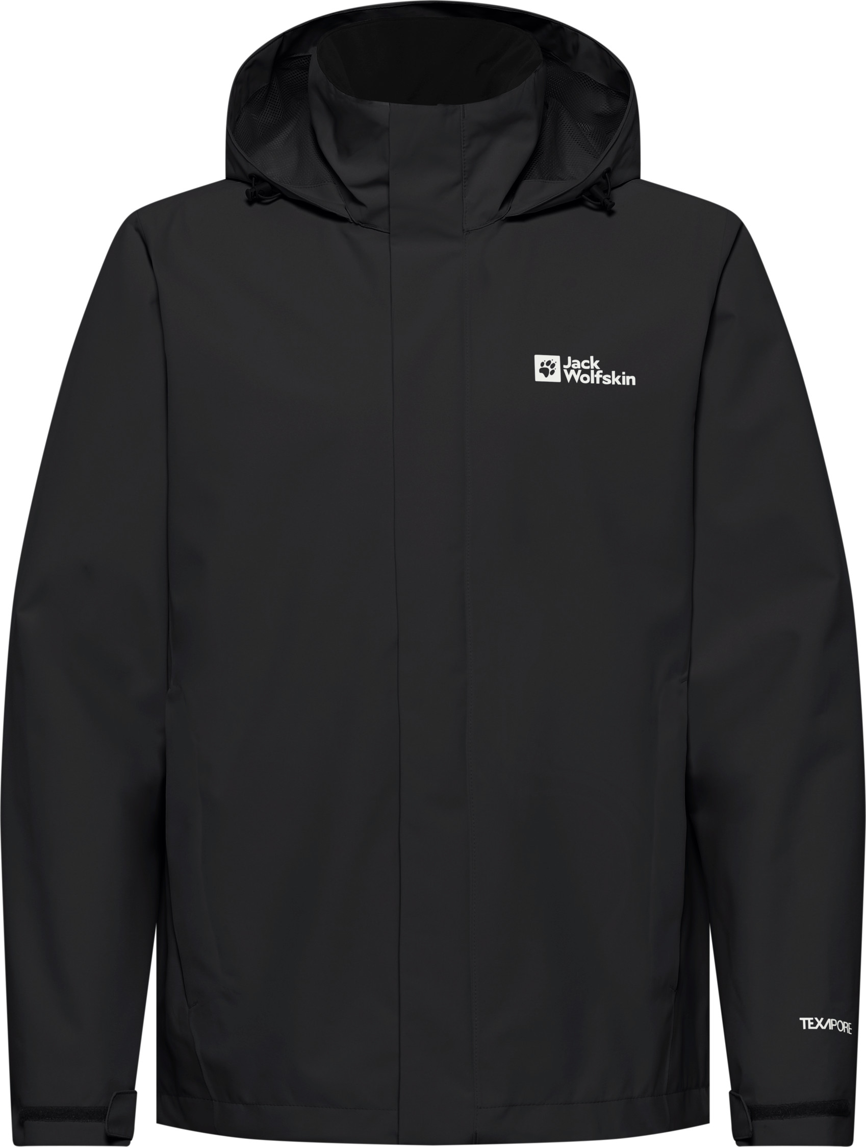 Jack Wolfskin Men's Trailtime 2L Jacket Black Skalljakker XL