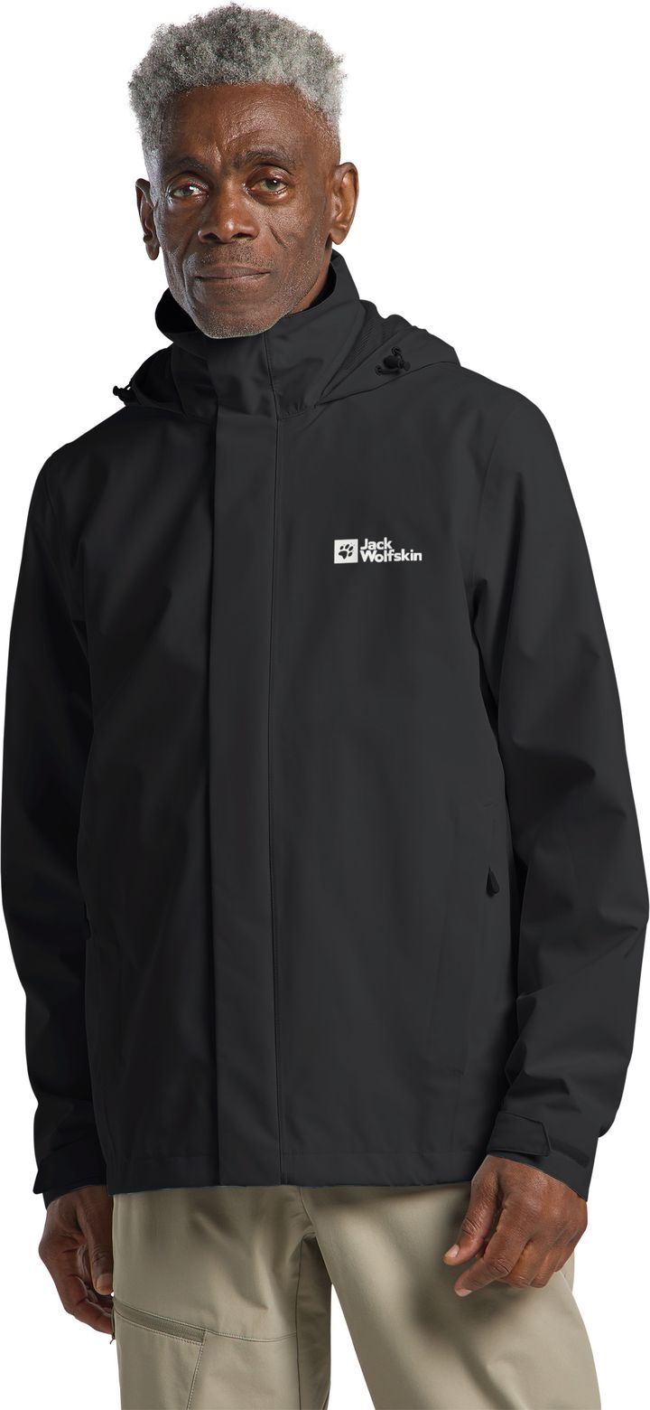 Jack Wolfskin Men's Trailtime 2L Jacket Black Jack Wolfskin Jack Wolfskin Men's Trailtime 2L Jacket Black Jack Wolfskin