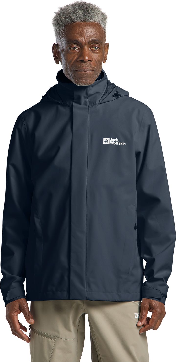Jack Wolfskin Men's Trailtime 2L Jacket Midnight Sky Jack Wolfskin Jack Wolfskin Men's Trailtime 2L Jacket Midnight Sky Jack Wolfskin
