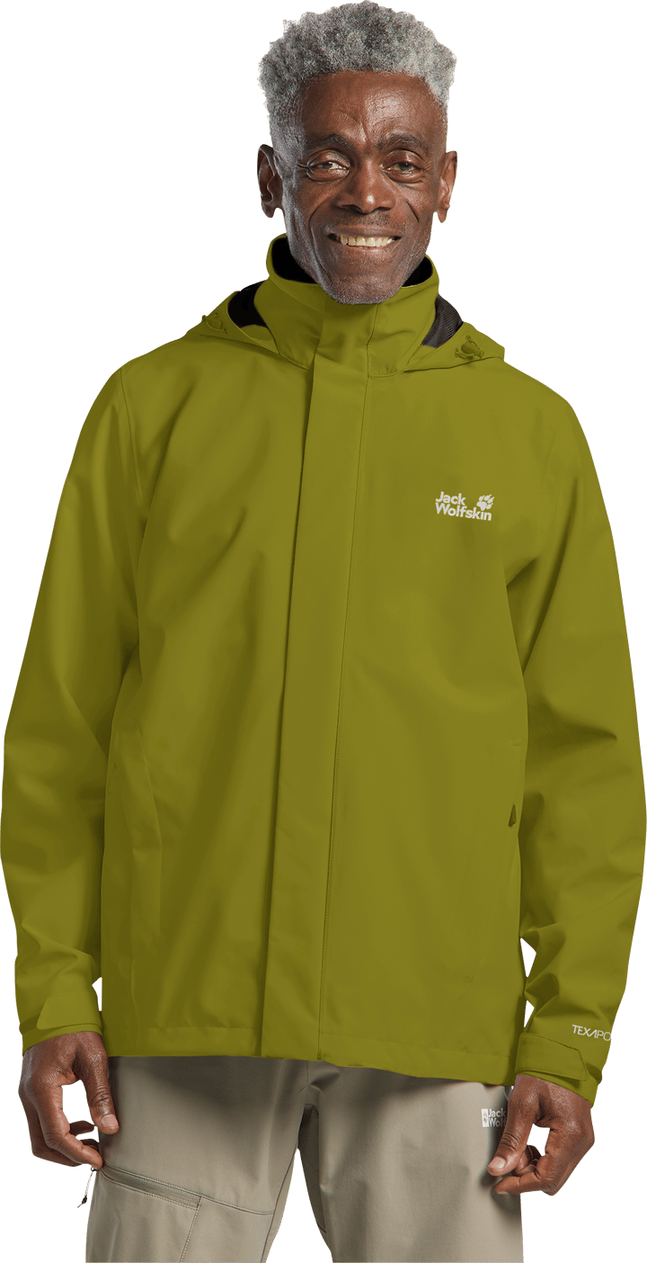 Jack Wolfskin Men's Trailtime 2l Jacket Khaki Green Jack Wolfskin