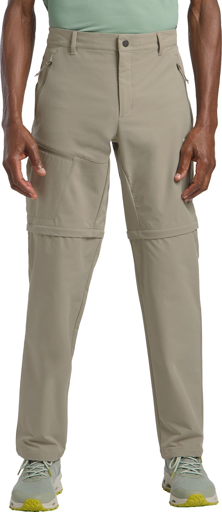 Jack Wolfskin Men's Pico Trail Zip Off Pants  Stone Jack Wolfskin
