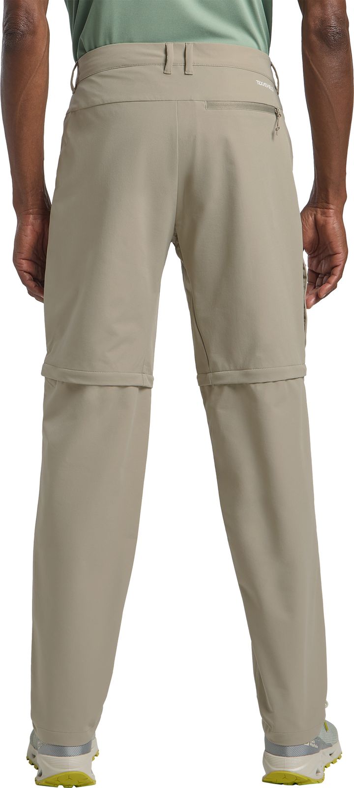 Jack Wolfskin Men's Pico Trail Zip Off Pants  Stone Jack Wolfskin