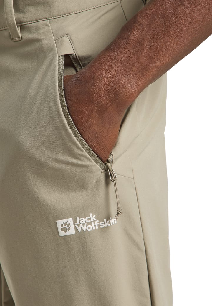 Jack Wolfskin Men's Pico Trail Zip Off Pants  Stone Jack Wolfskin