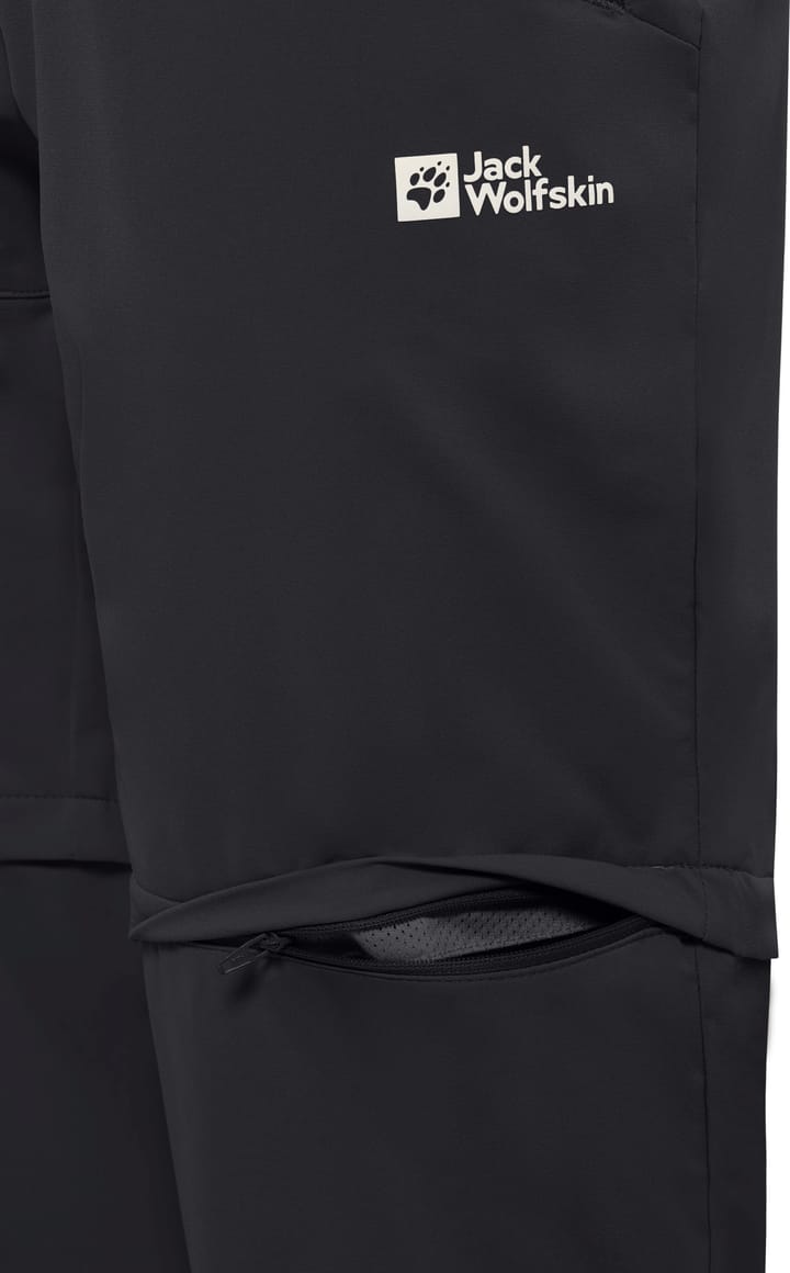 Jack Wolfskin Men's Pico Trail Zip Off Pants  Phantom Jack Wolfskin
