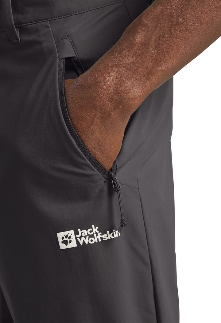 Jack Wolfskin Men's Pico Trail Zip Off Pants  Phantom Jack Wolfskin