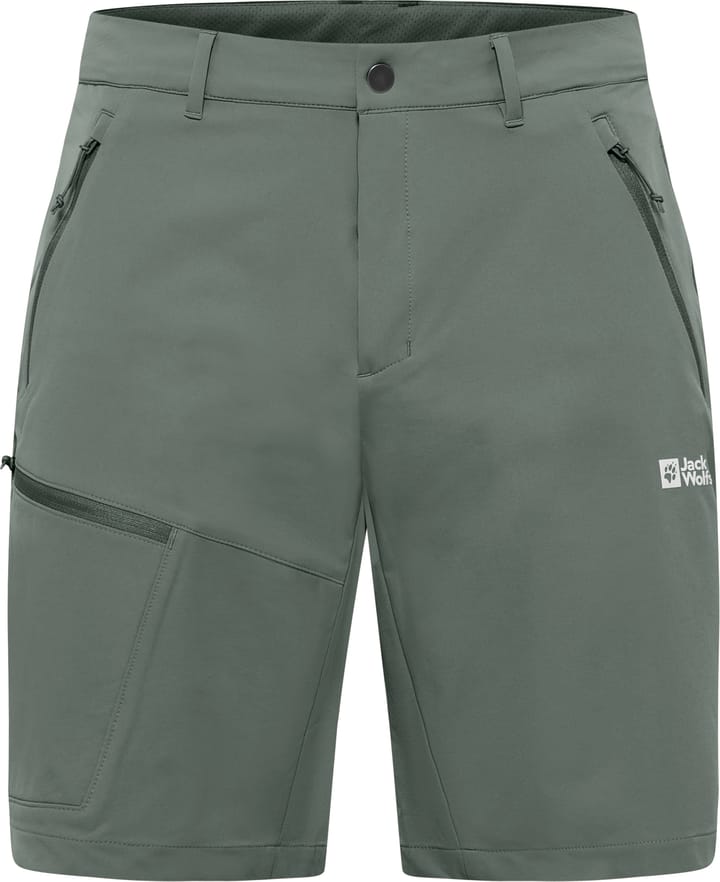 Jack Wolfskin Men's Pico Trail Shorts Slate Green Jack Wolfskin
