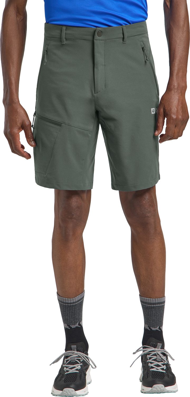 Jack Wolfskin Men's Pico Trail Shorts Slate Green Jack Wolfskin