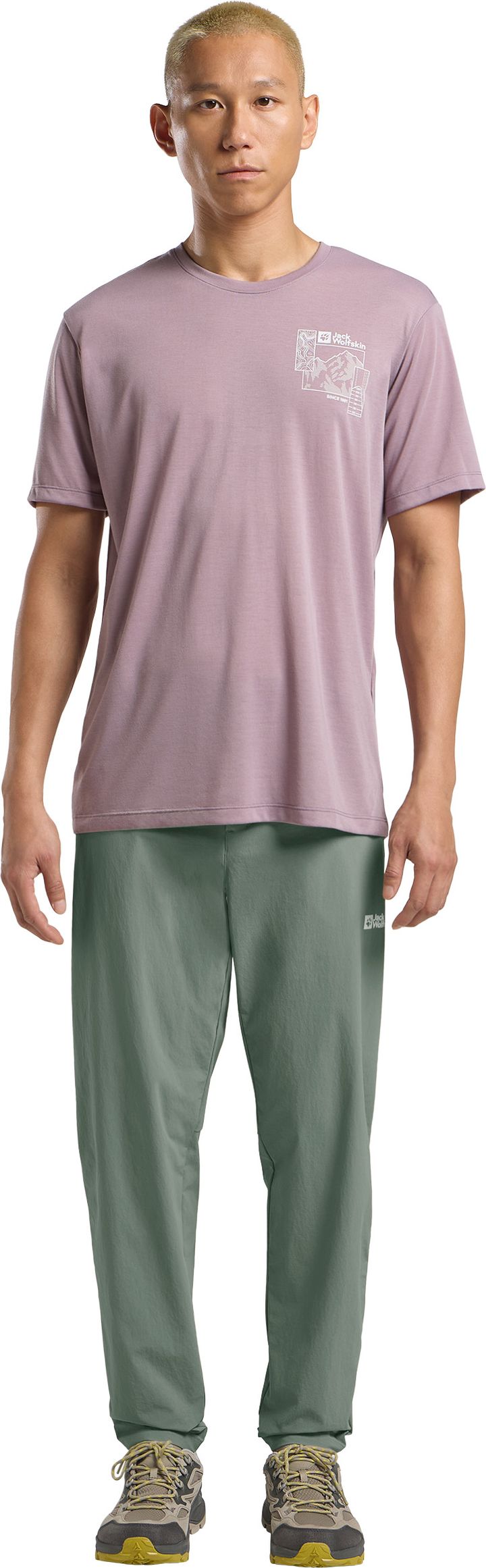 Jack Wolfskin Men's Hikeout Pants Slate Green Jack Wolfskin