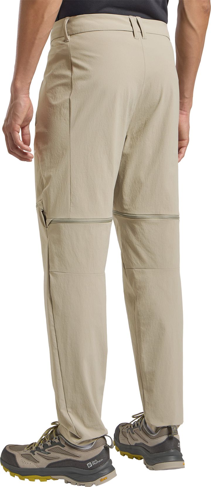 Jack Wolfskin Men's Hikeout Zip Off Pants Stone Jack Wolfskin