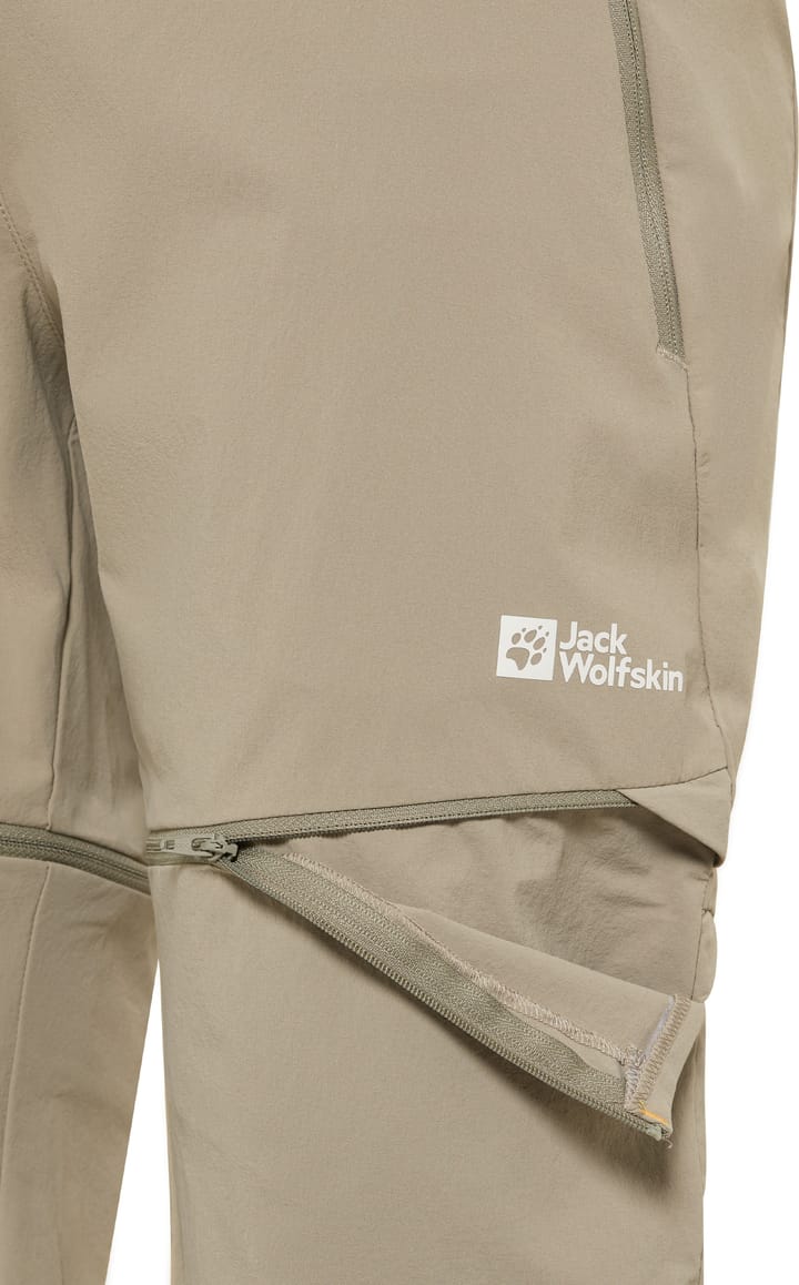 Jack Wolfskin Women's Hikeout Zip Off Pants Stone Jack Wolfskin
