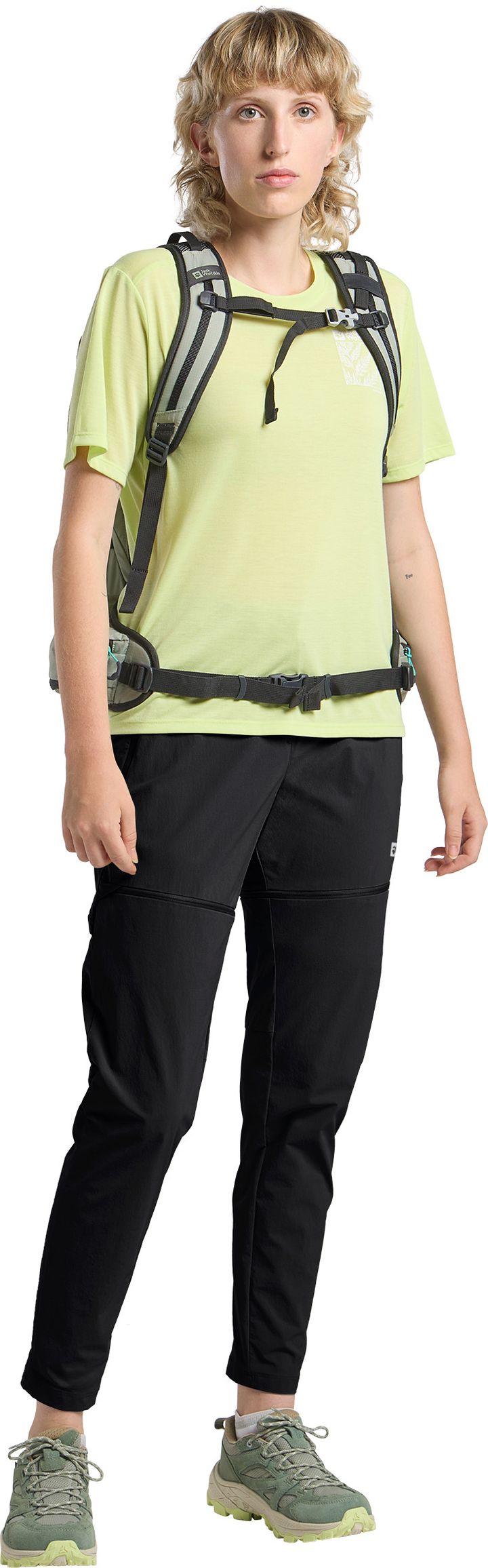 Jack Wolfskin Women's Hikeout Zip Off Pants Black Jack Wolfskin