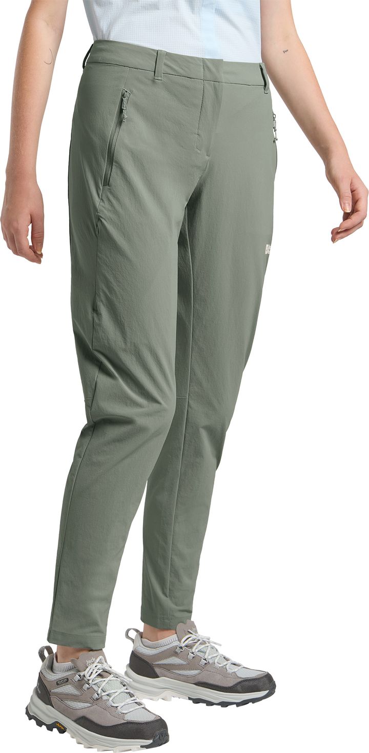 Jack Wolfskin Women's Hikeout Pants Slate Green Jack Wolfskin