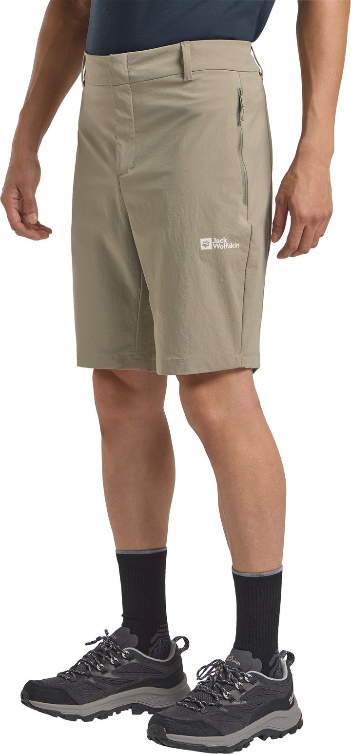 Jack Wolfskin Men's Hikeout Shorts Stone Jack Wolfskin