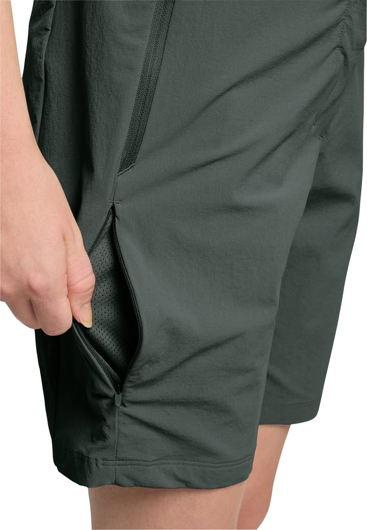 Jack Wolfskin Women's Hikeout Shorts Slate Green Jack Wolfskin