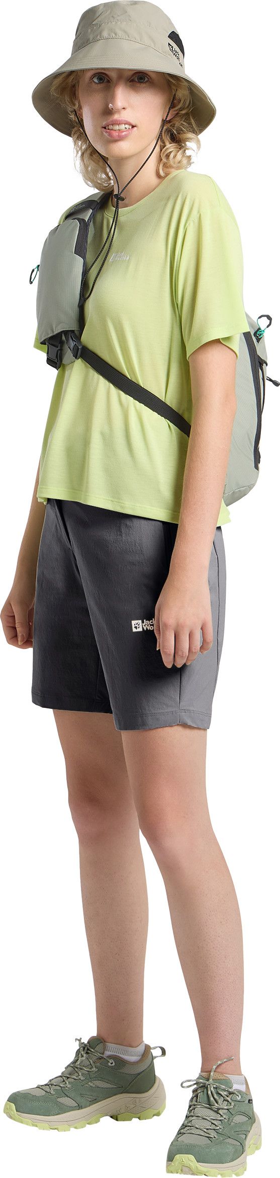 Jack Wolfskin Women's Hikeout Shorts Black Jack Wolfskin