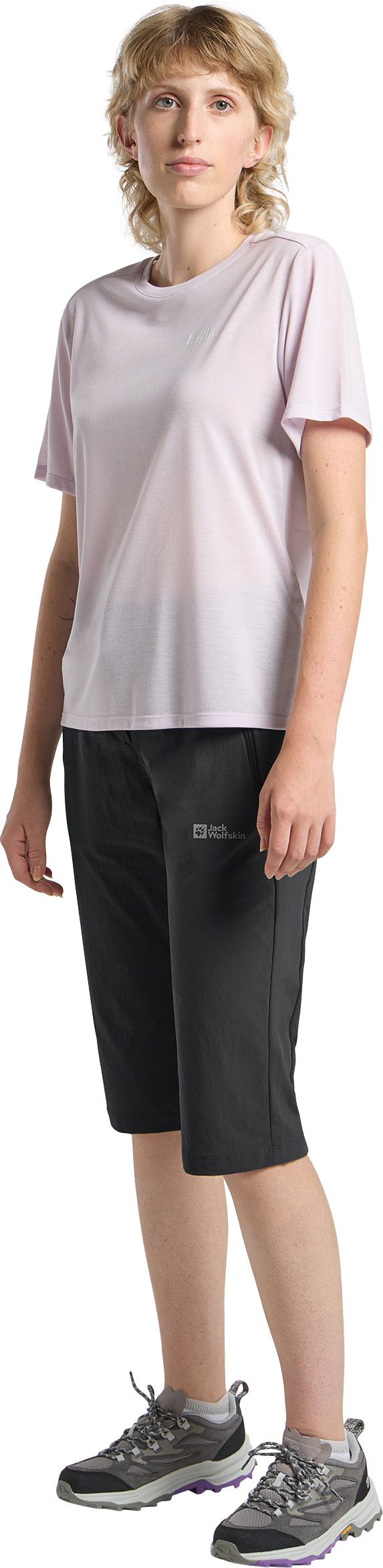 Jack Wolfskin Women's Hikeout 3/4 Pants Black Jack Wolfskin