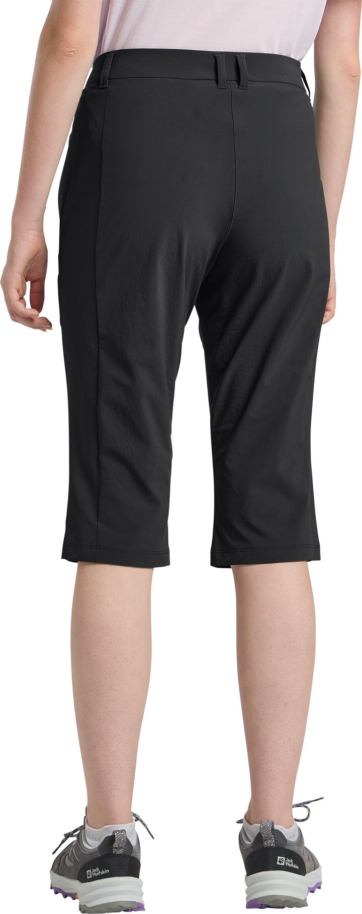 Jack Wolfskin Women's Hikeout 3/4 Pants Black Jack Wolfskin
