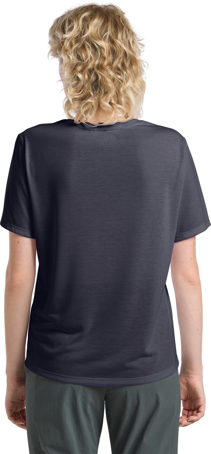 Jack Wolfskin Women's Vonnan Short Sleeve Tee  Graphite Jack Wolfskin