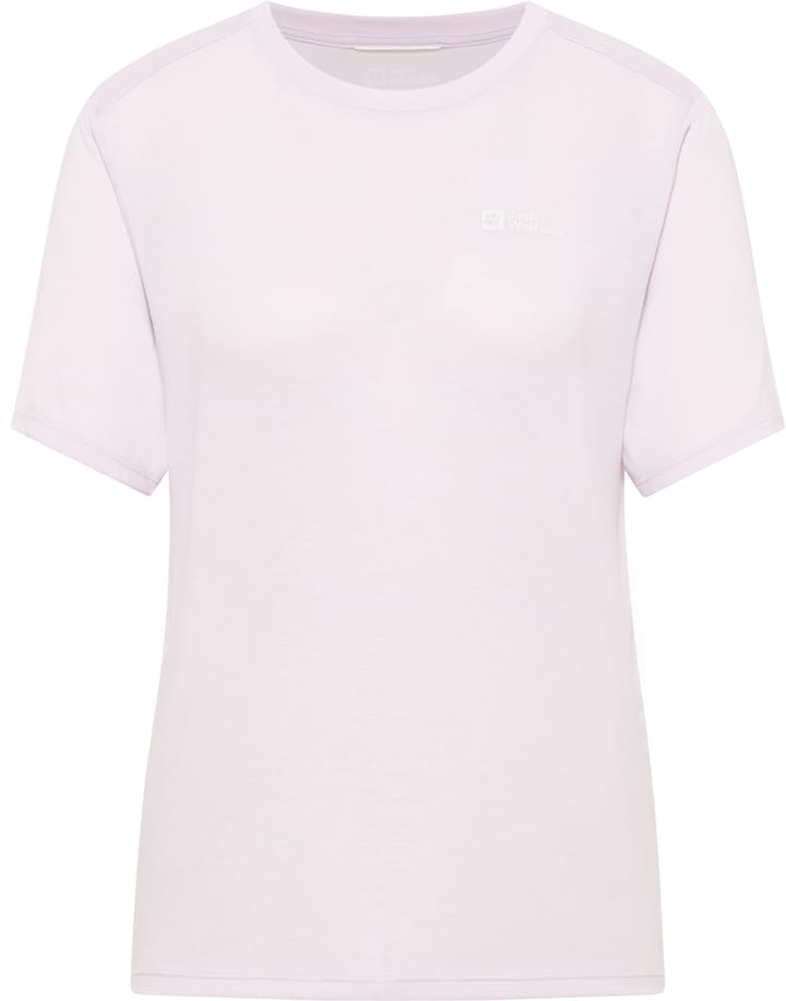 Jack Wolfskin Women's Vonnan Short Sleeve Tee  Pale Lavendar Jack Wolfskin