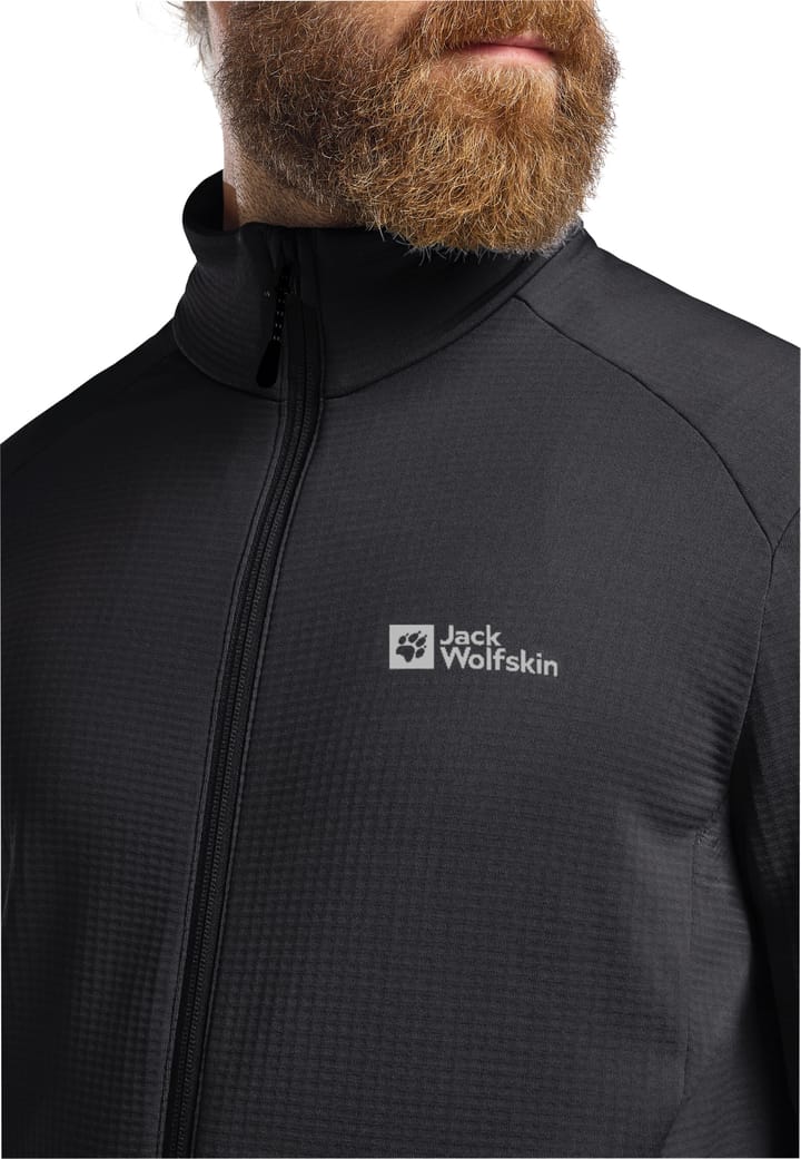 Jack Wolfskin Men's Kolbenberg Full Zip Phantom Jack Wolfskin Jack Wolfskin Men's Kolbenberg Full Zip Phantom Jack Wolfskin