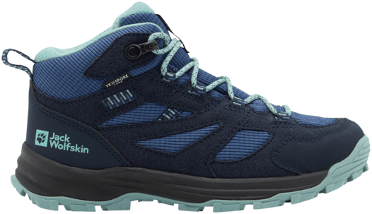 Jack Wolfskin Kid's VOJO TOUR TEXAPORE MID Night Blue Jack Wolfskin