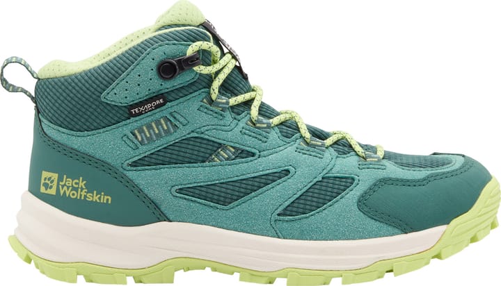 Jack Wolfskin Kid's VOJO TOUR TEXAPORE MID Jade Green Jack Wolfskin
