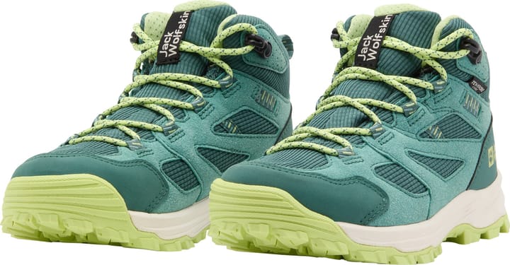 Jack Wolfskin Kid's VOJO TOUR TEXAPORE MID Jade Green Jack Wolfskin