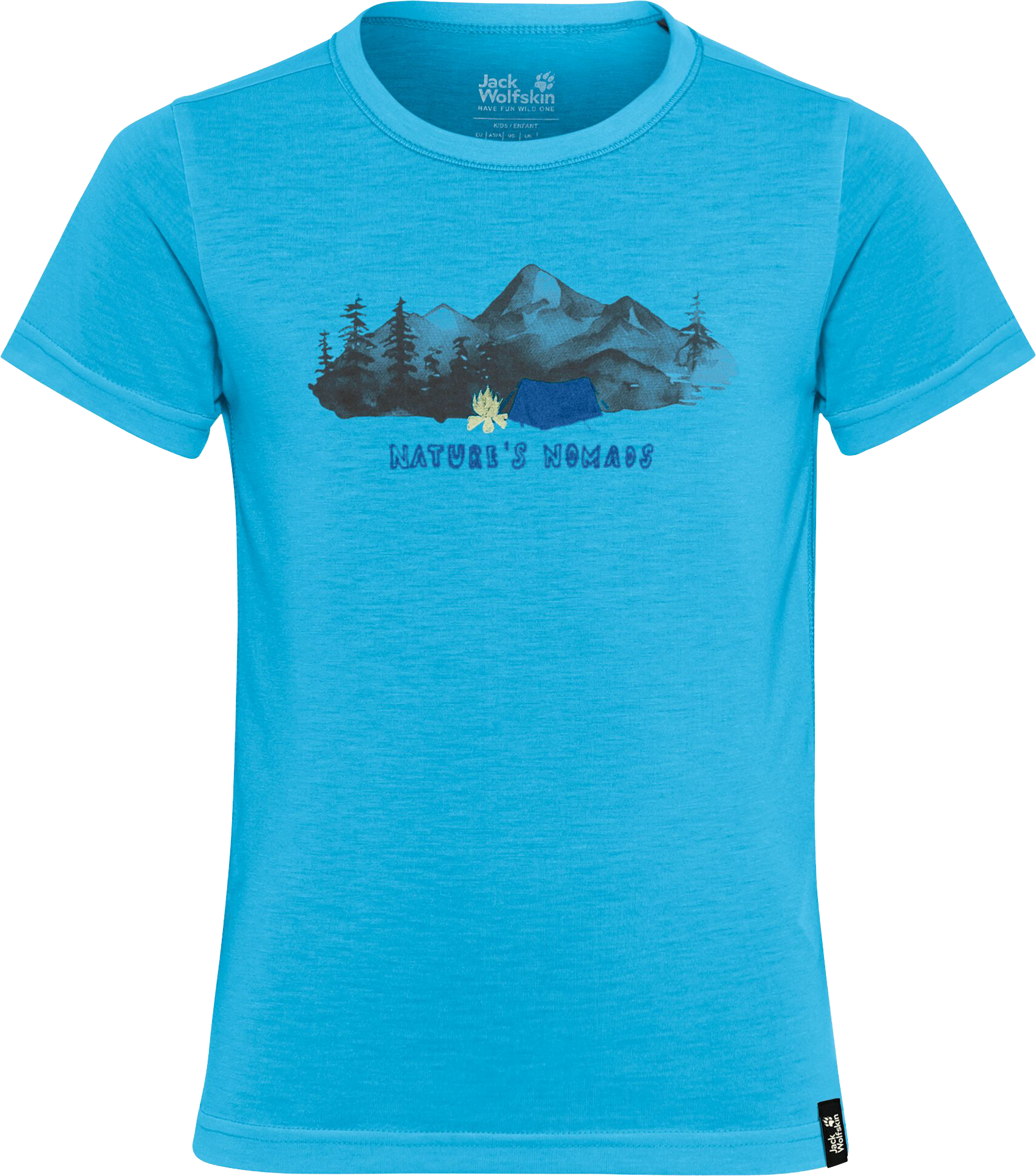 Jack Wolfskin Kids' Hiking Graphic T