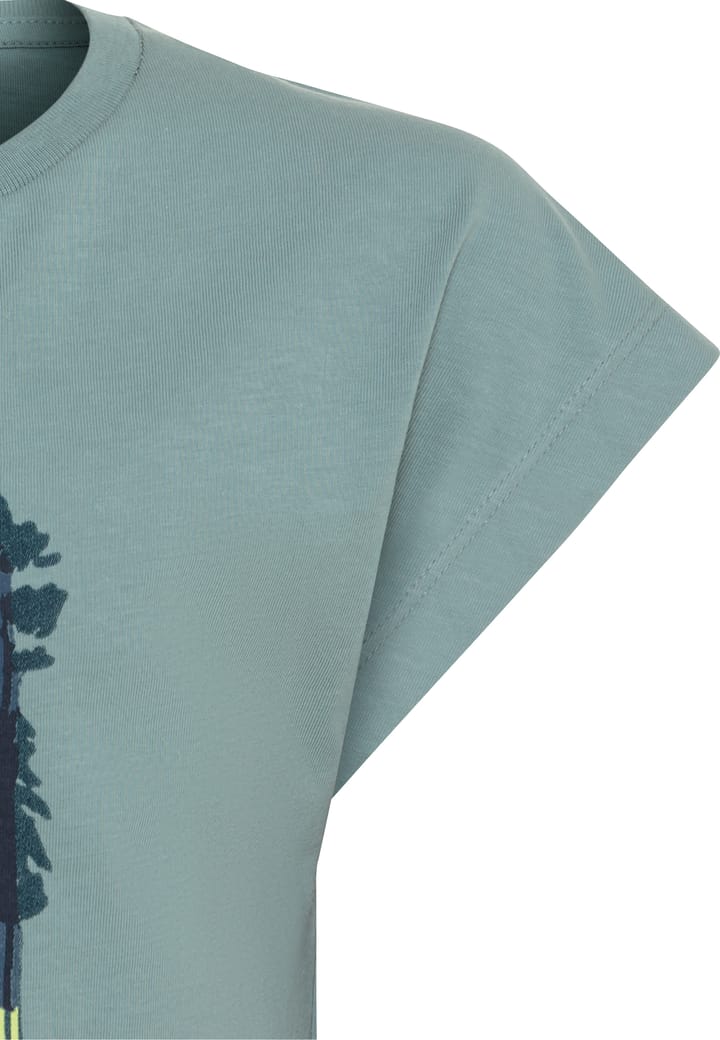 Jack Wolfskin Kids' Graphic Girls Tee Print Soft Jade Jack Wolfskin