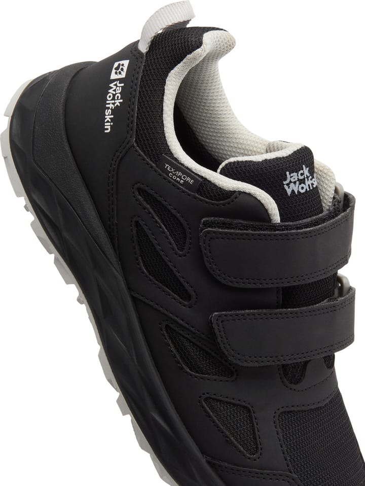 Jack Wolfskin Kid's Woodland 2 Texapore Low Vc Phantom Jack Wolfskin