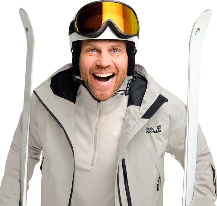 Jack Wolfskin Men's Flowline Pro 2l Ins Jacket Pale Sand Jack Wolfskin
