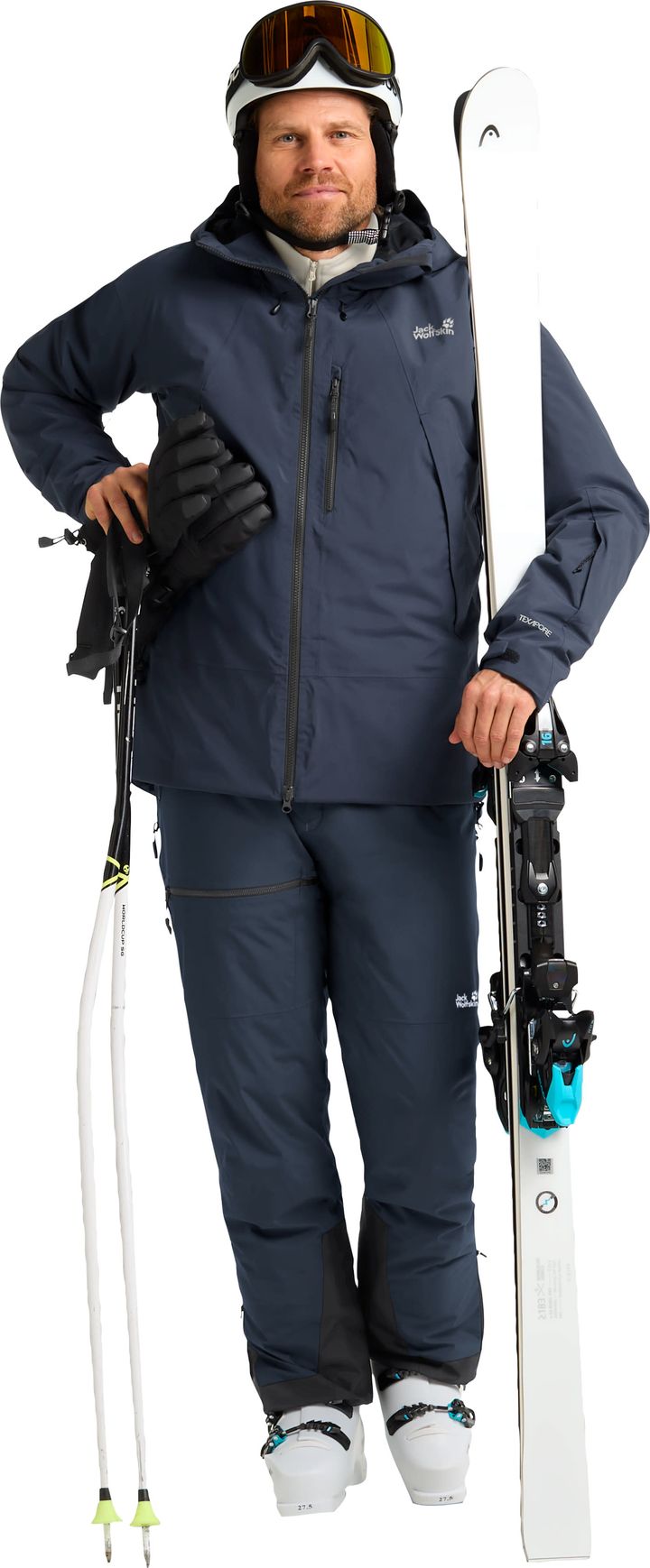 Jack Wolfskin Men's Flowline Pro 2l Ins Jacket Midnight Sky Jack Wolfskin
